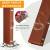 Brown waterproof guitar case.