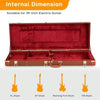 Guitar case with internal dimensions.