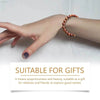 Rosewood Bracelet Unisex Everyday Decor With Beaded Style - Estalios