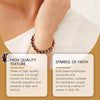 Rosewood Bracelet Unisex Everyday Decor With Beaded Style - Estalios