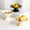 Round Storage Tray for Living Room and Porch Organization - Estalios