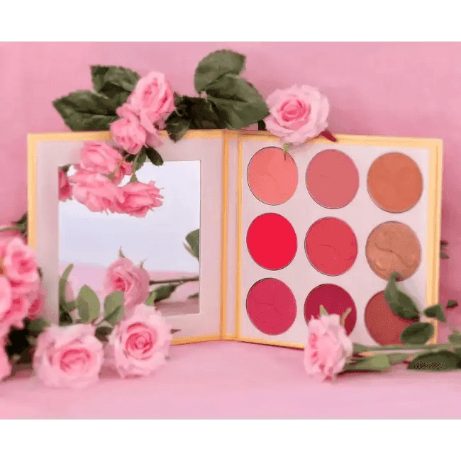 Blossom Beauty Duo: Scarf and Palette Magic Set - Estalios