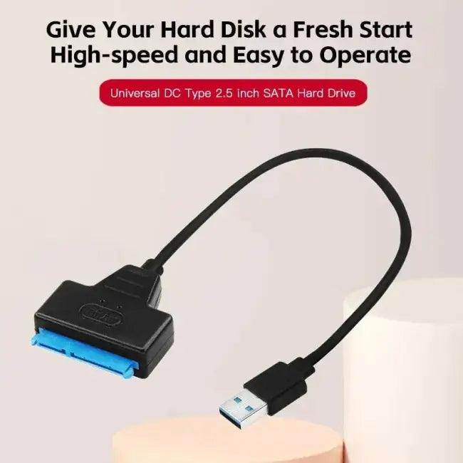 SATA to USB Easy Drive Cable for Fast Hard Disk Access - Estalios