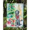 Deck the Yards! Watercolor Christmas Dog Garden Flag! Okay, Here's that Product Description you Wanted: Get Ready to Spread Some Holiday Cheer - Estalios