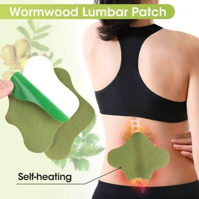 Wormwood Lumbar Patch for Quick Natural Pain Relief - Estalios