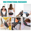 Shiatsu Neck and Shoulder Massager Heated Deep Kneading Pillow - Estalios