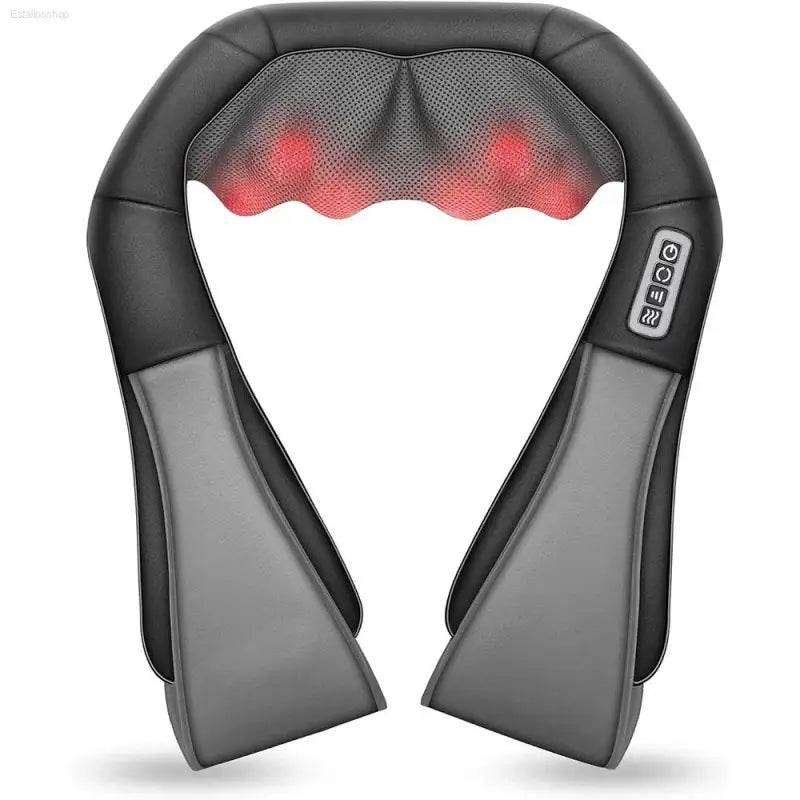 Shiatsu Neck and Shoulder Massager with Heat for Relaxation - Estalios