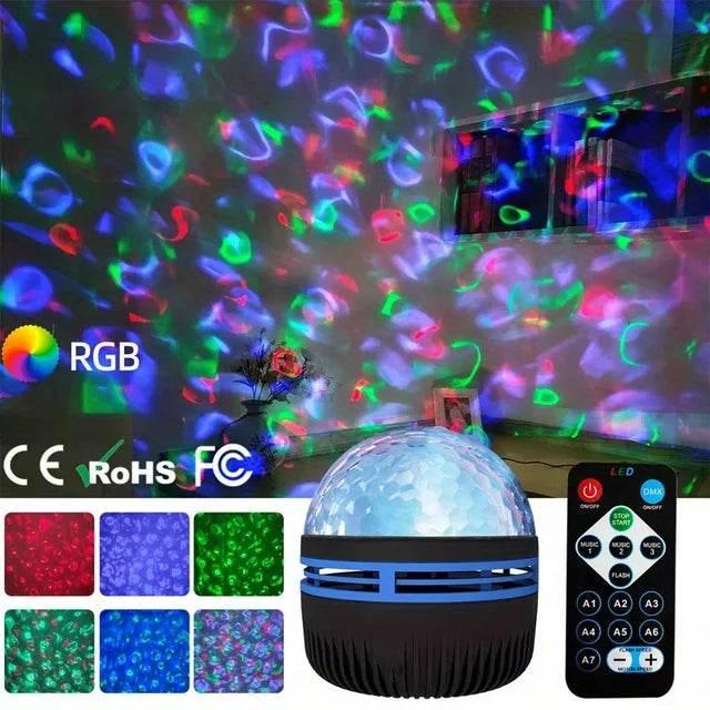 Shop Quality Fashion, Chic Handbags, Trendy Footwear, & More
LED Water Pattern Starry Sky Light Remote Control Aurora Projection - Estalios
