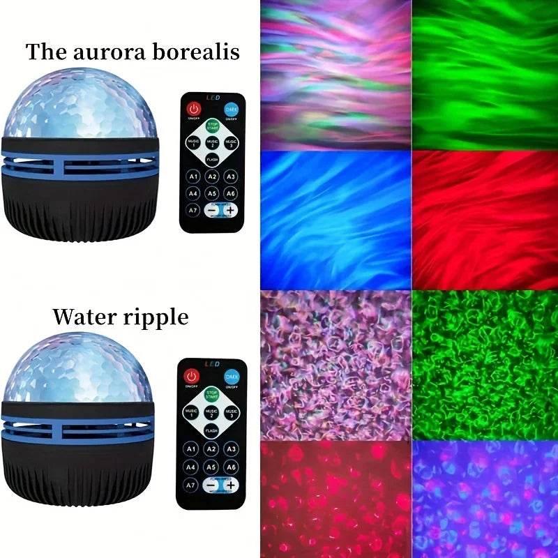 Shop Quality Fashion, Chic Handbags, Trendy Footwear, & More
LED Water Pattern Starry Sky Light Remote Control Aurora Projection - Estalios