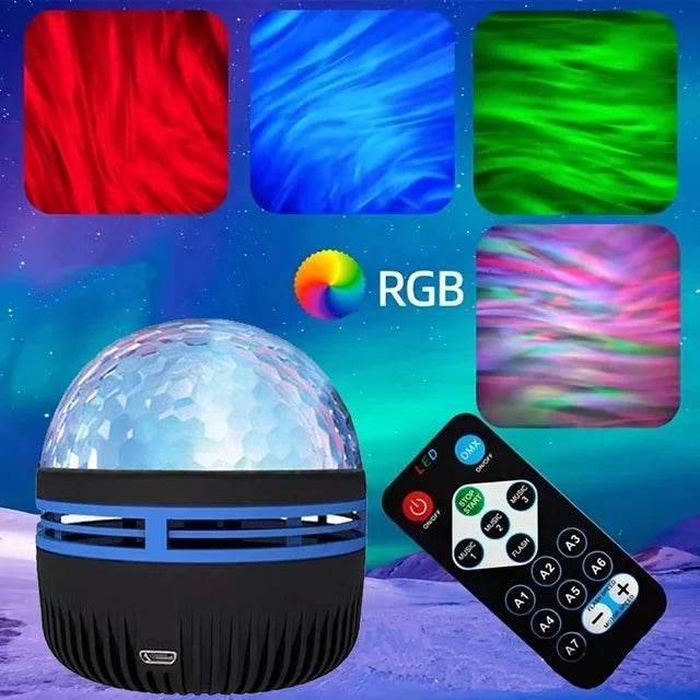 Shop Quality Fashion, Chic Handbags, Trendy Footwear, & More
LED Water Pattern Starry Sky Light Remote Control Aurora Projection - Estalios