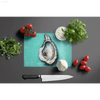 Shuck Yeah! Aqua Pearl Oyster Cutting Board Set - Estalios