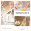 Ivory Dream: Modern Minimalist Kitchen Silicone Baking Set! Unleash your Inner Chef with our White Silicone Kitchen Utensils, a Complete Baking Ut - Estalios