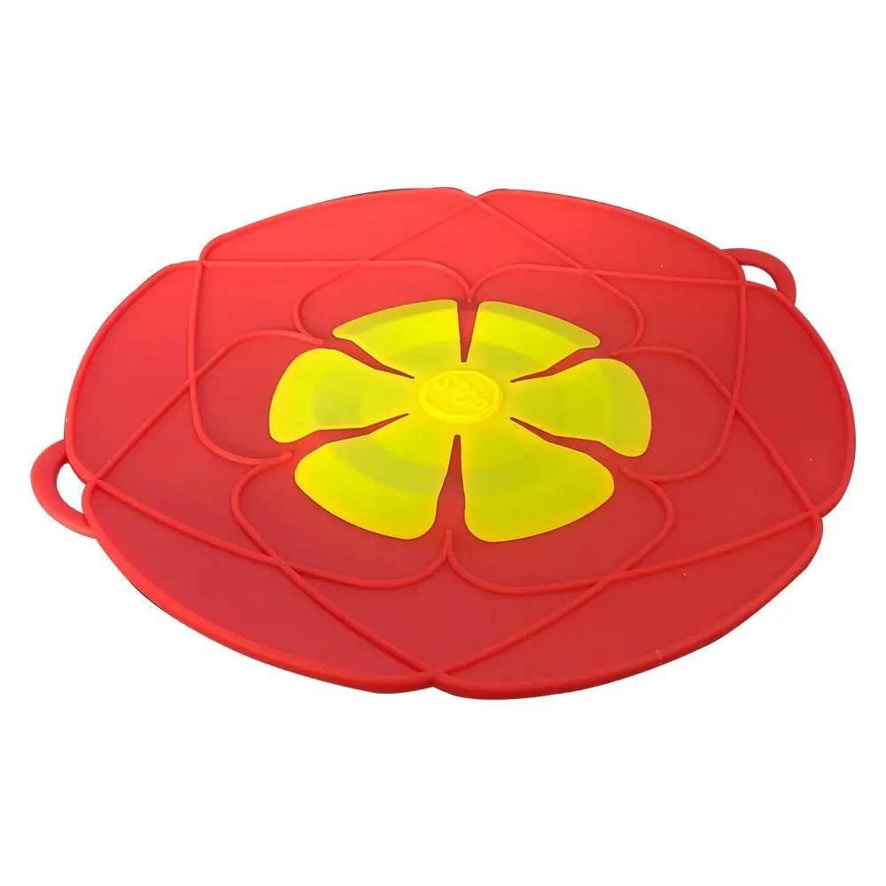 Silicone Spill Proof Lid For Household Kitchens Flower Shaped - Estalios