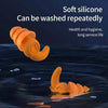 Premium Silicone Waterproof Earplugs with Noise Cancellation for Swimming and Sleeping - Estalios