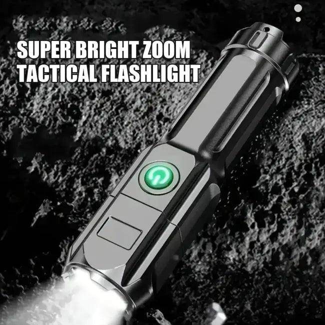 Light Up Your Night with Waterproof Tactical Flashlight - Estalios