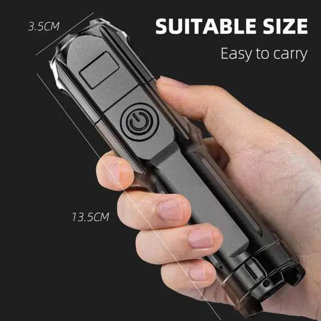 Light Up Your Night with Waterproof Tactical Flashlight - Estalios