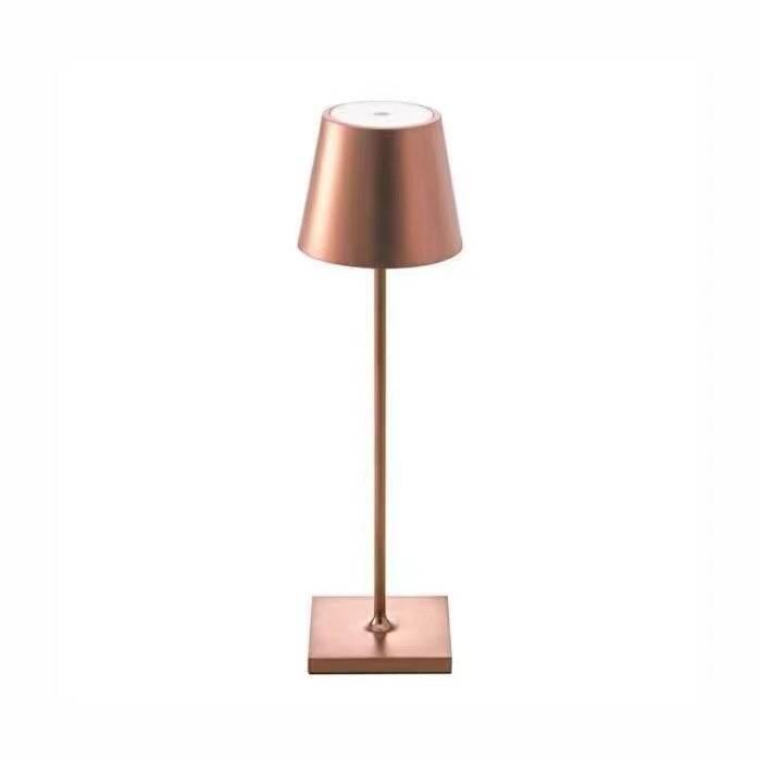 Sleek Metal Touch Lamp - Dimmable & Stylish Lighting Solution - Estalios