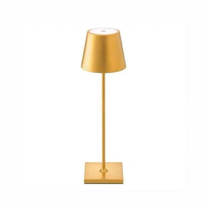 Sleek Metal Touch Lamp - Dimmable & Stylish Lighting Solution - Estalios