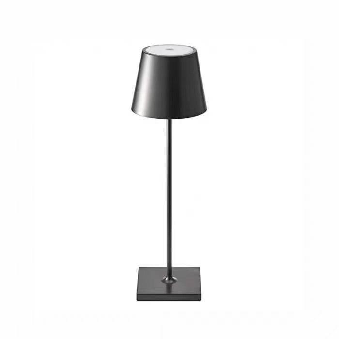 Sleek Metal Touch Lamp - Dimmable & Stylish Lighting Solution - Estalios