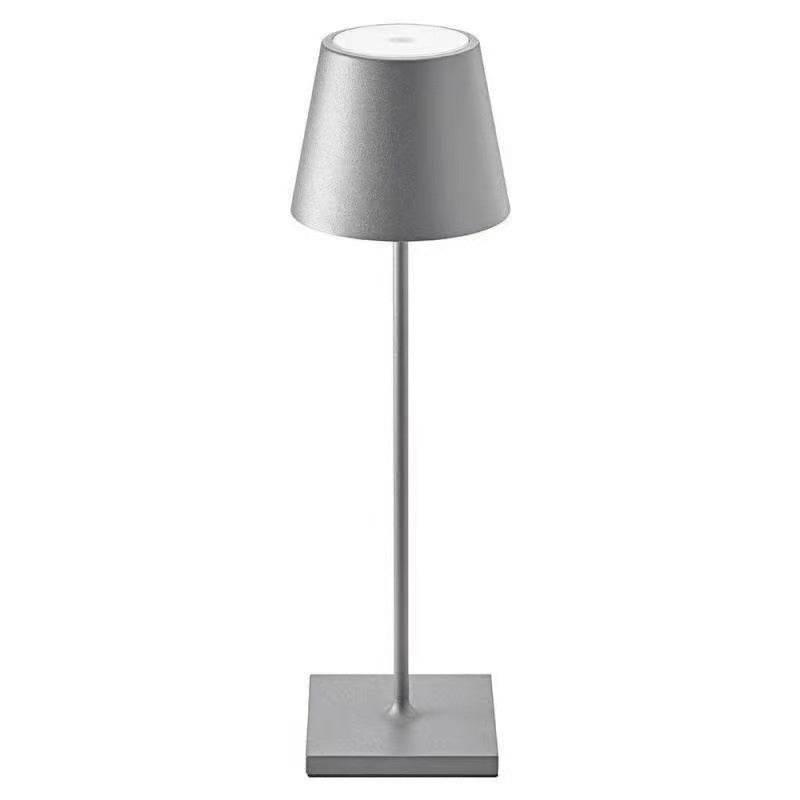 Sleek Metal Touch Lamp - Dimmable & Stylish Lighting Solution - Estalios