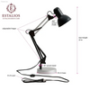 Sleek Modern Architect Desk Lamp with Contemporary Metal Design for Stylish Workspaces - EstaliosShop