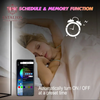 RGB Corner Floor Lamp with App & Remote Control - Dimmable Mood Lighting for Living and Gaming Rooms