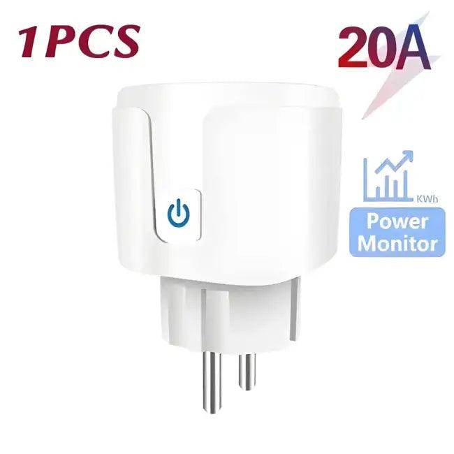 Smart Socket WiFi with Power Monitoring for Energy Savings - Estalios