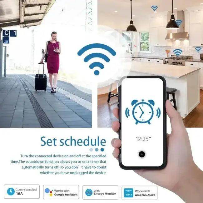 Smart Socket with Power Monitoring for Energy Savings - Estalios