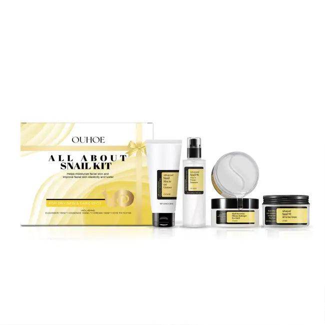 Snail Skincare Gift Box for Radiant Skin Benefits - Estalios
