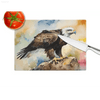 Soaring Eagle Cutting Board: Unleash your Inner Chef! Elevate your Kitchen Game with the Eagle Watercolor Cutting Board, a Stunning Blend of Artistry and Functionality - Estalios