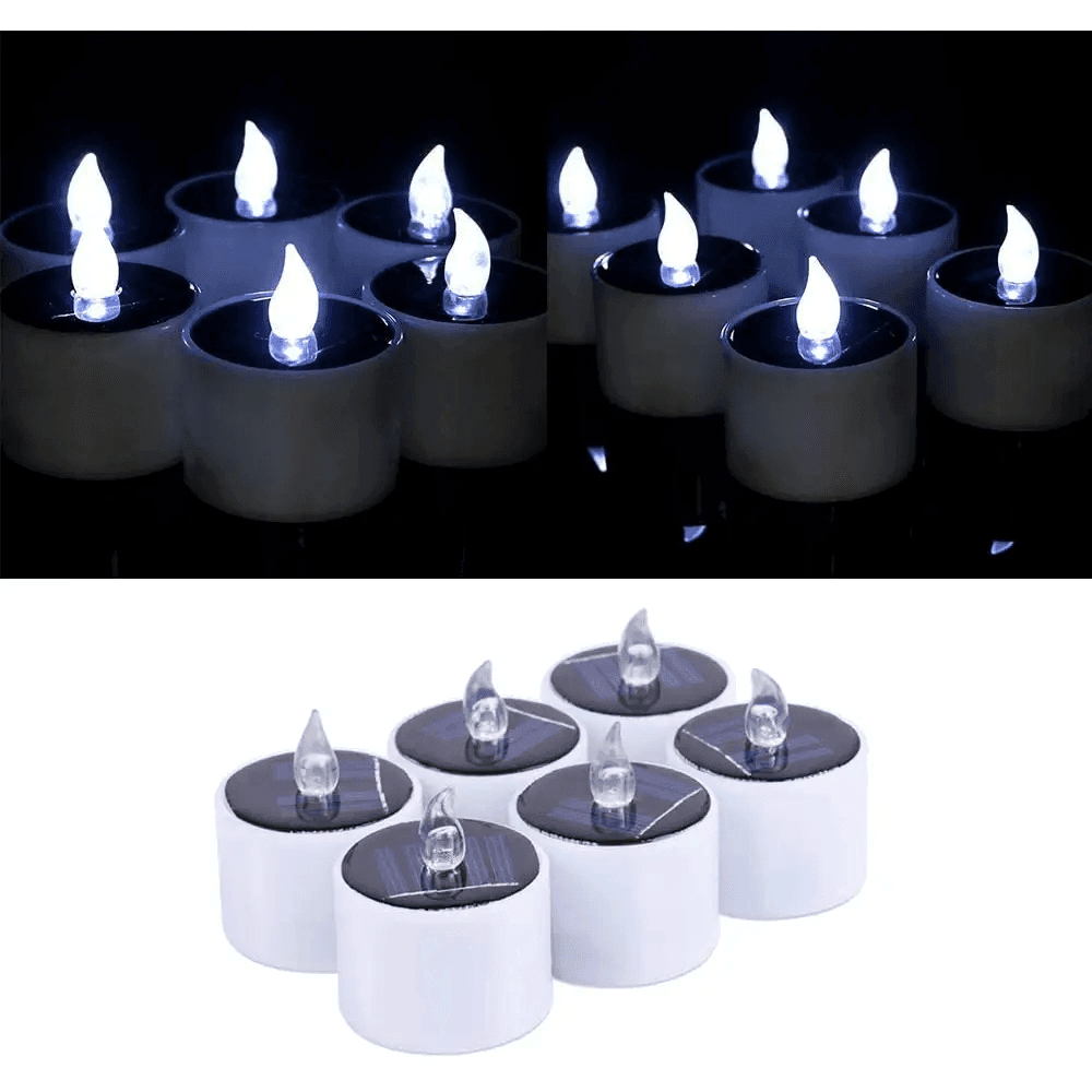 Sunlit Sparklers: Solar Candles That Dazzle Okay, here's a product description for those Sunlit Sparklers: Illuminate your space - Estalios