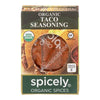 Spicely Organics Organic Taco Seasoning Case of 6 0.45 Oz - Estalios