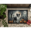 Spooktacular Doggy Doormat: Halloween Howls Await! Get Ready for Halloween with this Awesome Dog Doormat! It's - Estalios
