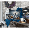 Spooky Patio Paradise: Wicker Set & Bulldog Boo-tiful Pillows! this Wicker Patio Set will Transform your Outdoor Space Into a Spooky Patio - Estalios