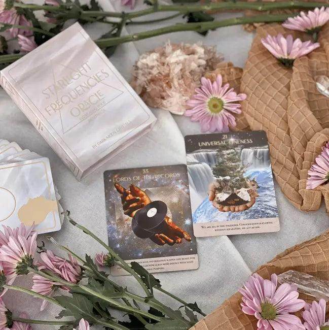 Starlight Angel Oracle Tarot Deck for Spiritual Growth - Estalios