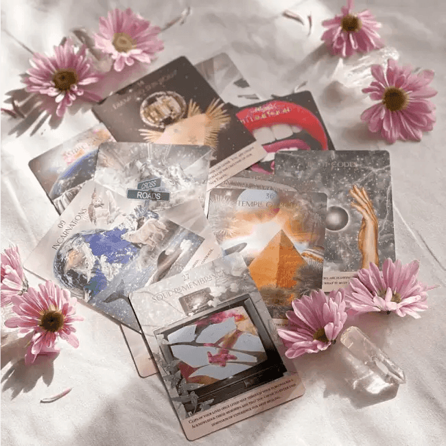 Starlight Angel Oracle Tarot Deck for Spiritual Growth - Estalios