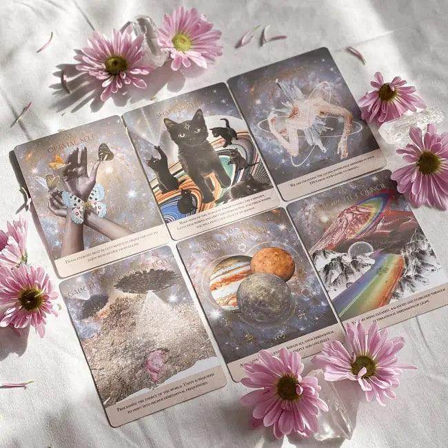Starlight Angel Oracle Tarot Deck for Spiritual Growth - Estalios