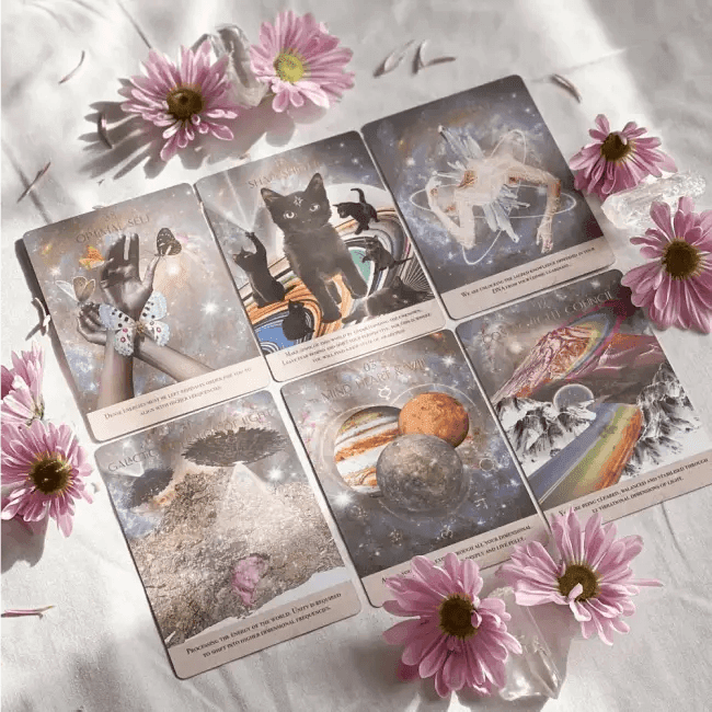 Starlight Angel Oracle Tarot Deck for Spiritual Growth - Estalios