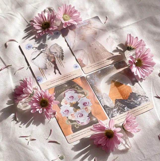 Starlight Angel Oracle Tarot Deck for Spiritual Growth - Estalios