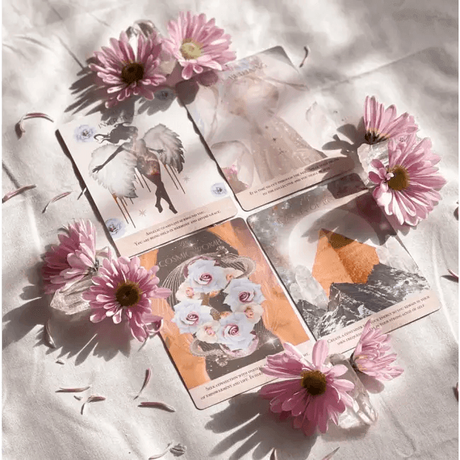 Starlight Angel Oracle Tarot Deck for Spiritual Growth - Estalios