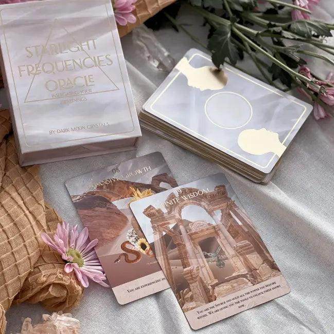 Starlight Angel Oracle Tarot Deck for Spiritual Growth - Estalios