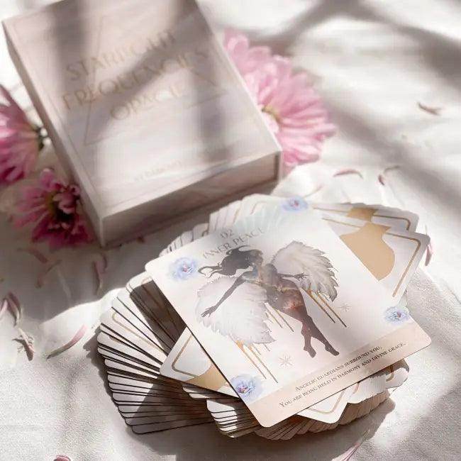 Starlight Angel Oracle Tarot Deck for Spiritual Growth - Estalios