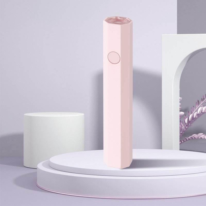 Stunning HexaBeauty Nail Lamp in Pink and White - Estalios