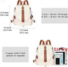 Stylish ALTOSY Genuine Leather Convertible Backpack Purse for Women - Versatile Shoulder & Crossbody Bag with Laptop Compartment - Estalios