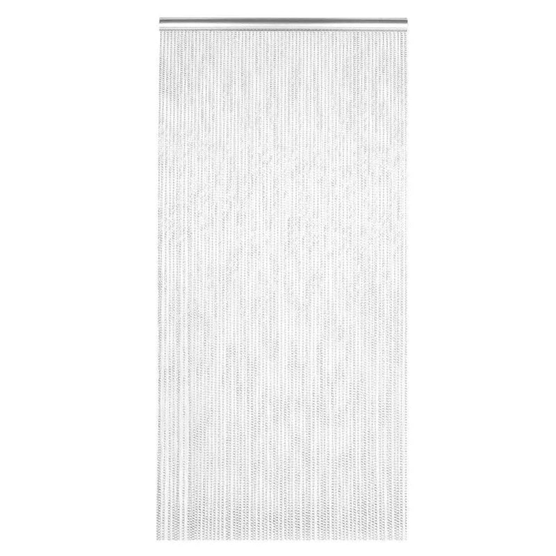 Dazzling Silver Cascade Curtain! Unleash shimmering elegance with our Silver Cascade Curtain. This stunning beaded curtain transforms any space into a glamorous haven, reflecting - Estalios