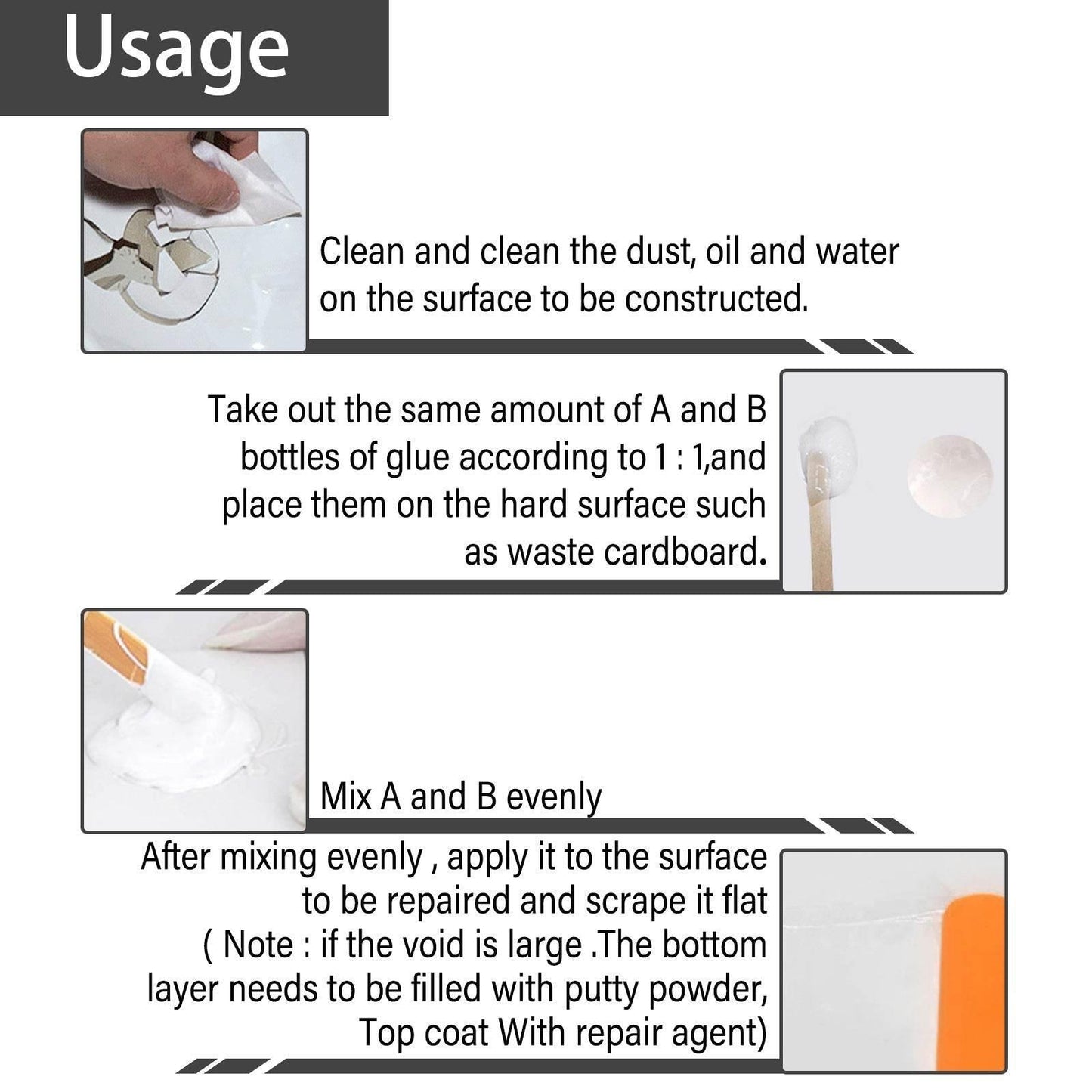 Stylish Apparel and Quality Essentials for Every Lifestyle
Jaysuing Tile Repair Ceramic Paste Toilet Marble Pit Glaze Adhesive - Estalios