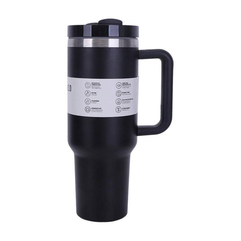 Stylish Apparel, Trendy Footwear & Quality Essentials for Everyone
40 Oz Insulated Tumbler with Straw, Handle & Lid - Stainless Steel, Hot & Cold Drinks, Fits Car Cup Holders - Estalios