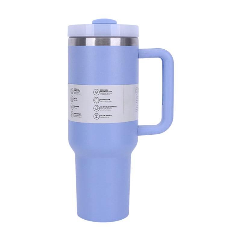 Stylish Apparel, Trendy Footwear & Quality Essentials for Everyone
40 Oz Insulated Tumbler with Straw, Handle & Lid - Stainless Steel, Hot & Cold Drinks, Fits Car Cup Holders - Estalios