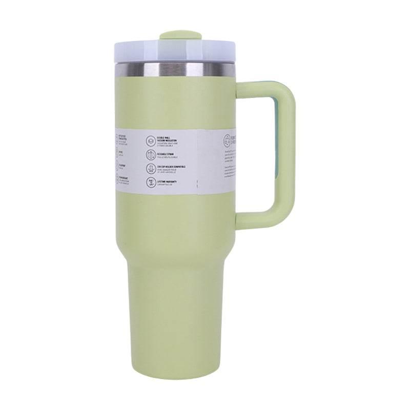 Stylish Apparel, Trendy Footwear & Quality Essentials for Everyone
40 Oz Insulated Tumbler with Straw, Handle & Lid - Stainless Steel, Hot & Cold Drinks, Fits Car Cup Holders - Estalios