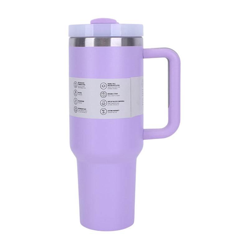 Stylish Apparel, Trendy Footwear & Quality Essentials for Everyone
40 Oz Insulated Tumbler with Straw, Handle & Lid - Stainless Steel, Hot & Cold Drinks, Fits Car Cup Holders - Estalios